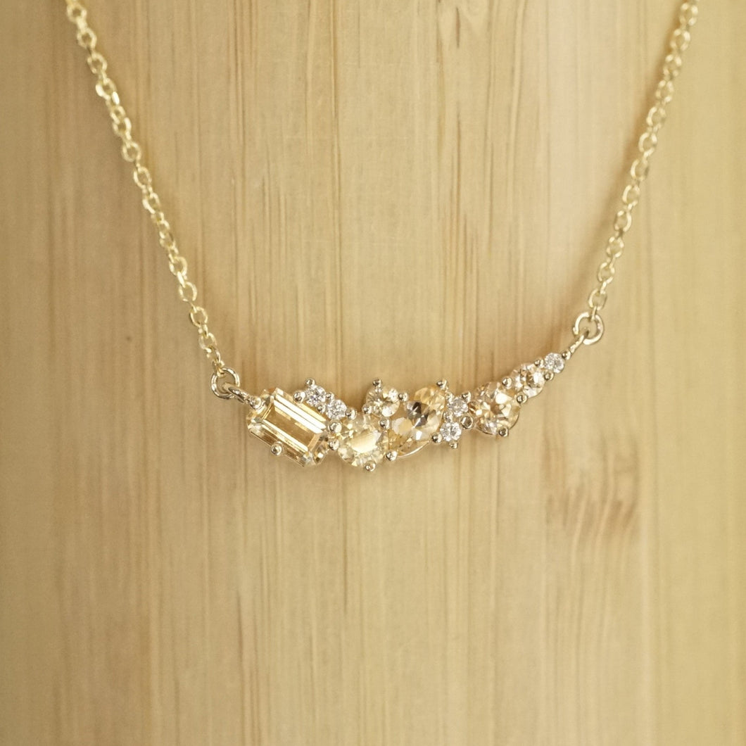 14K Yellow Gold Buttercup Necklace