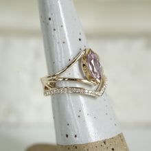 Load image into Gallery viewer, 14K Yellow Gold, Spinel, and Diamond Ring
